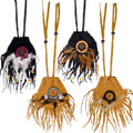 Dreamcatcher Fabric Leather Bag
