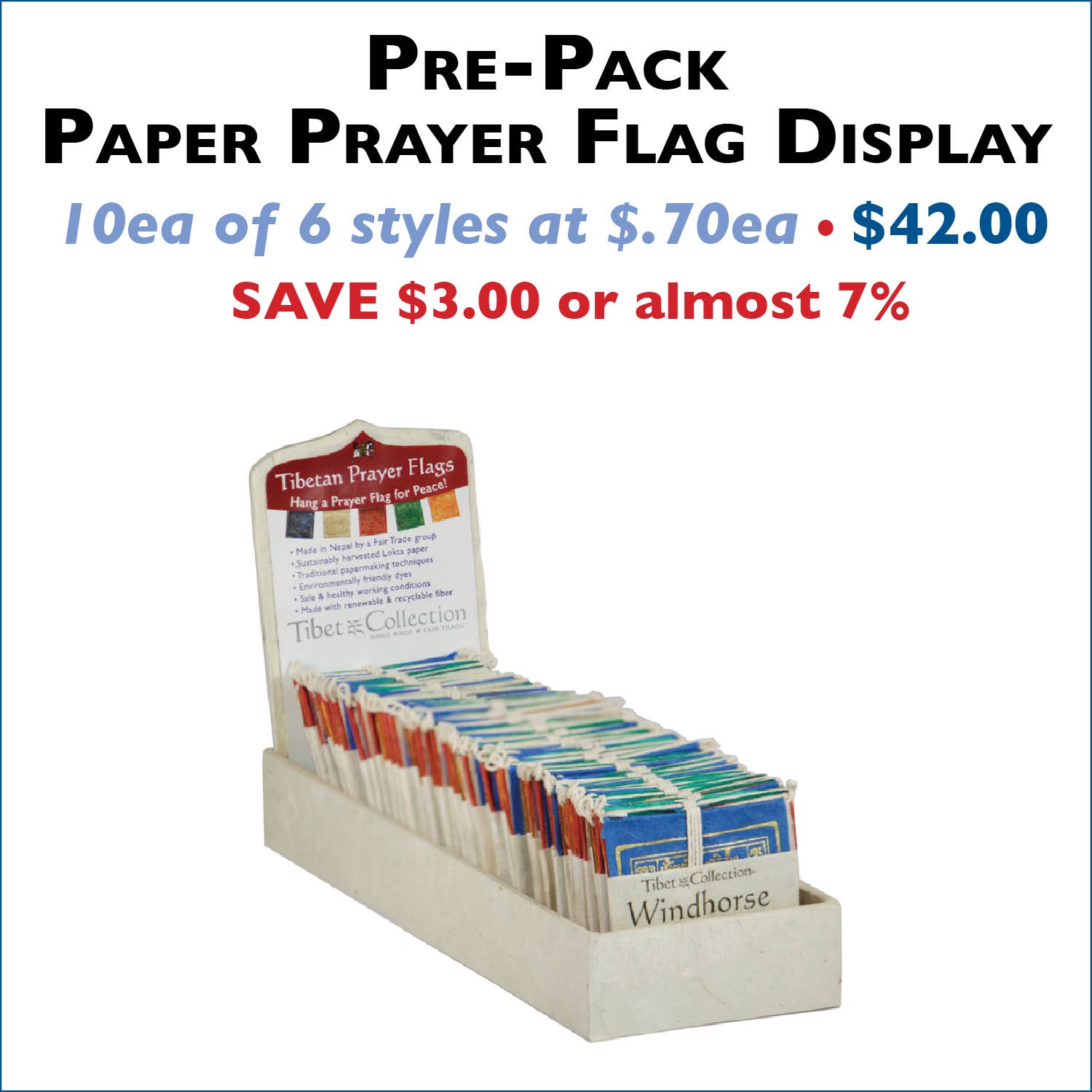 Tibetan Paper Prayer Flags