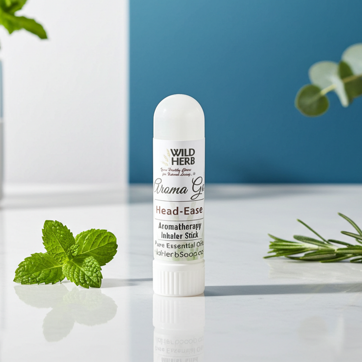 Head-ease Nasal Inhaler Aromatherapy Stick Personal Diffuser