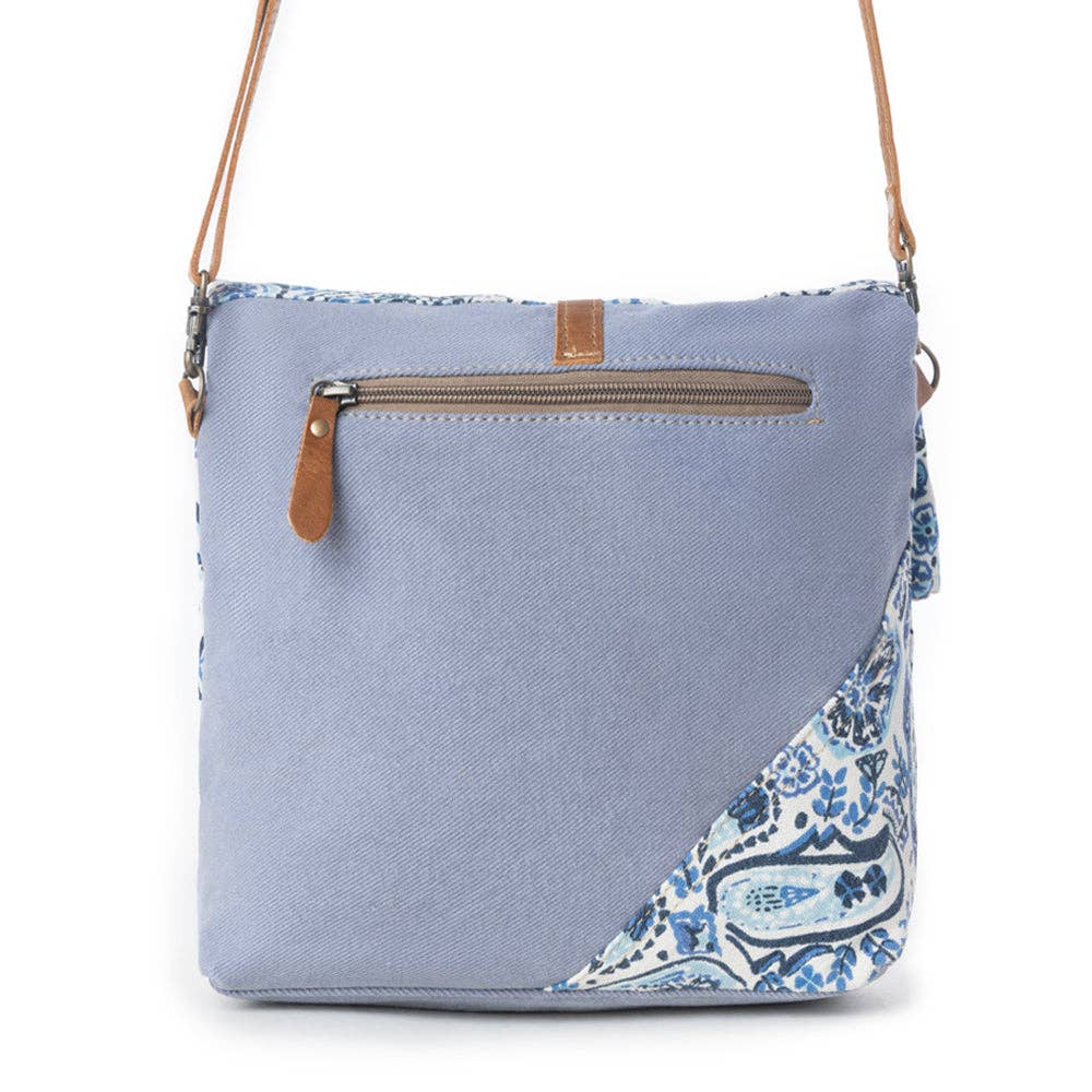 Blue Paisley Peak Small & Crossbody Bag
