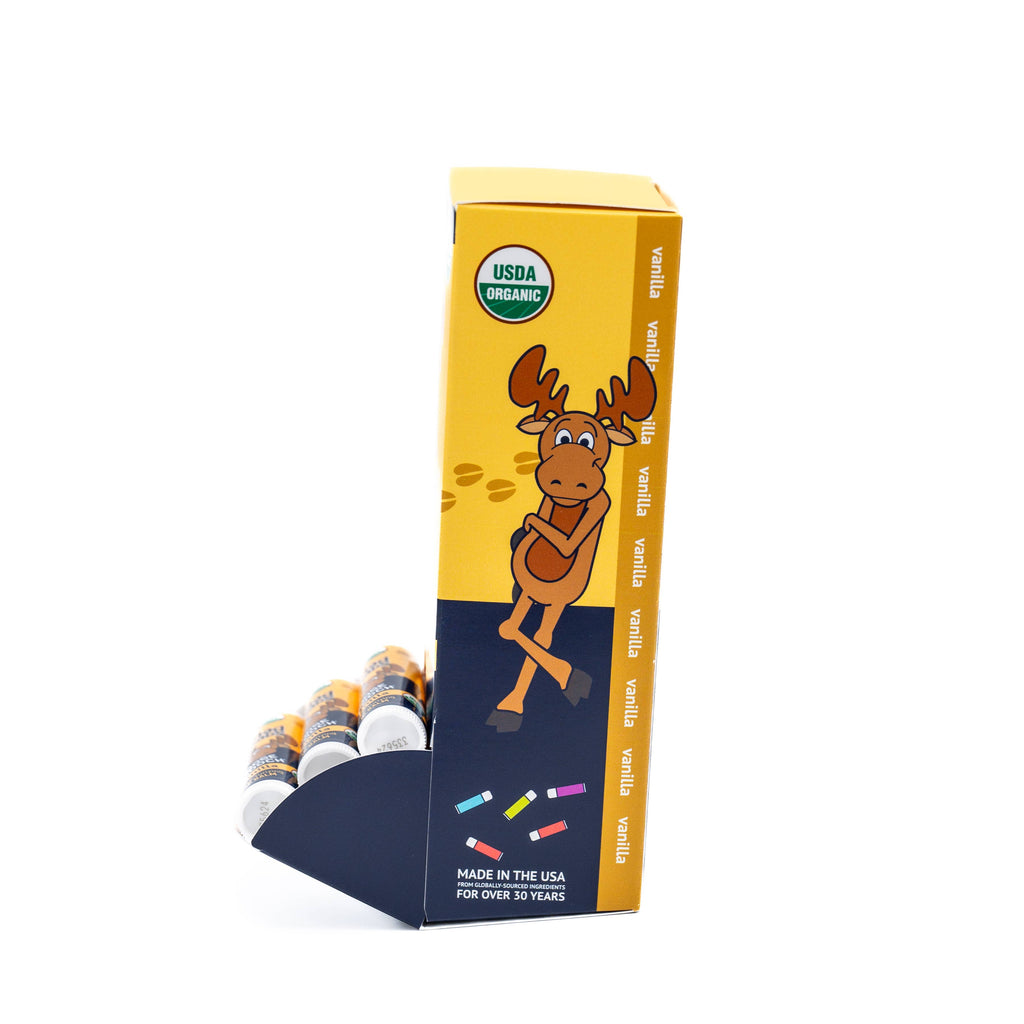 Organic Moose Smooch Vanilla Lip Balm POP