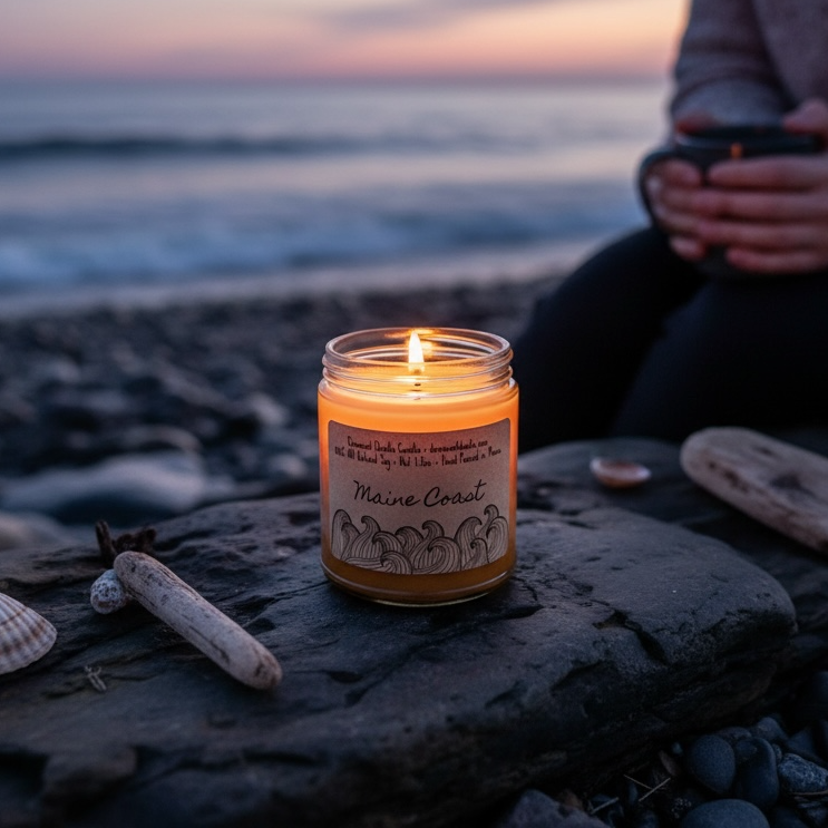 Maine Coast-Downeast Soy Candle
