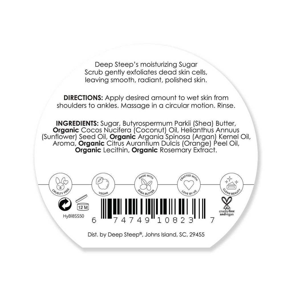 Honey Blossom Exfoliating and Smoothing Sugar Scrub 8oz
