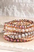 Mix N Match: Single Glass Bead Bracelet