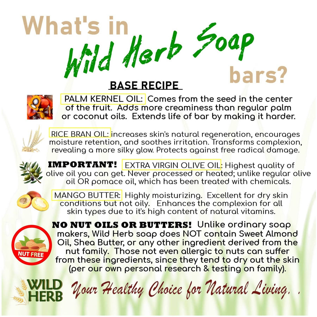 SOAP GIFT SET: Natural Soap Bar + Wood Dish