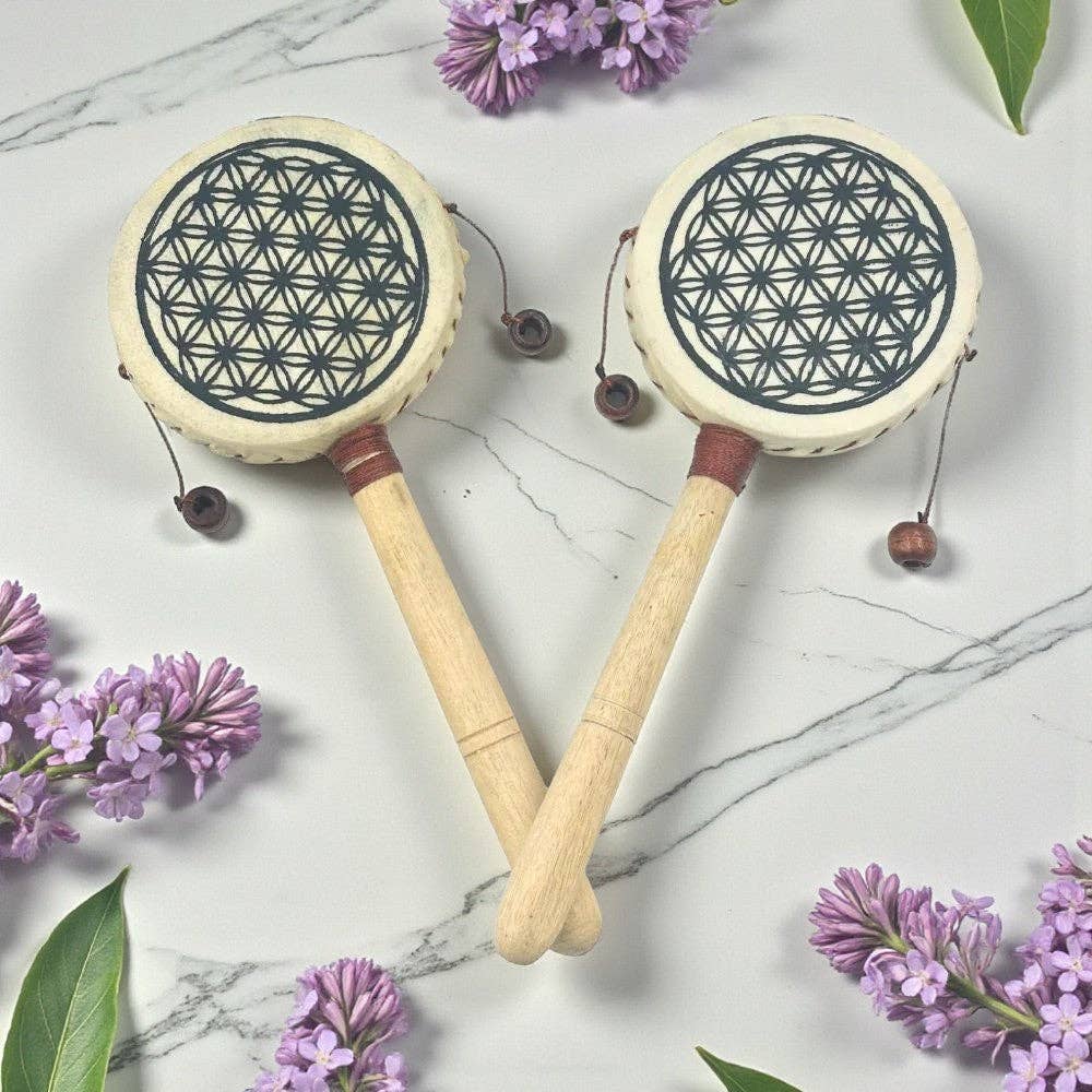 Musical Flower of Life Hand Drum