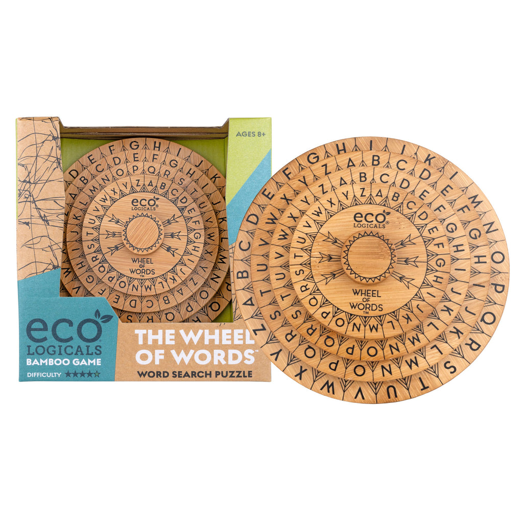 EC318-Wheel of Words - Bamboo Spelling Game
