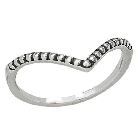 Dotted Detail Sterling Silver Ring