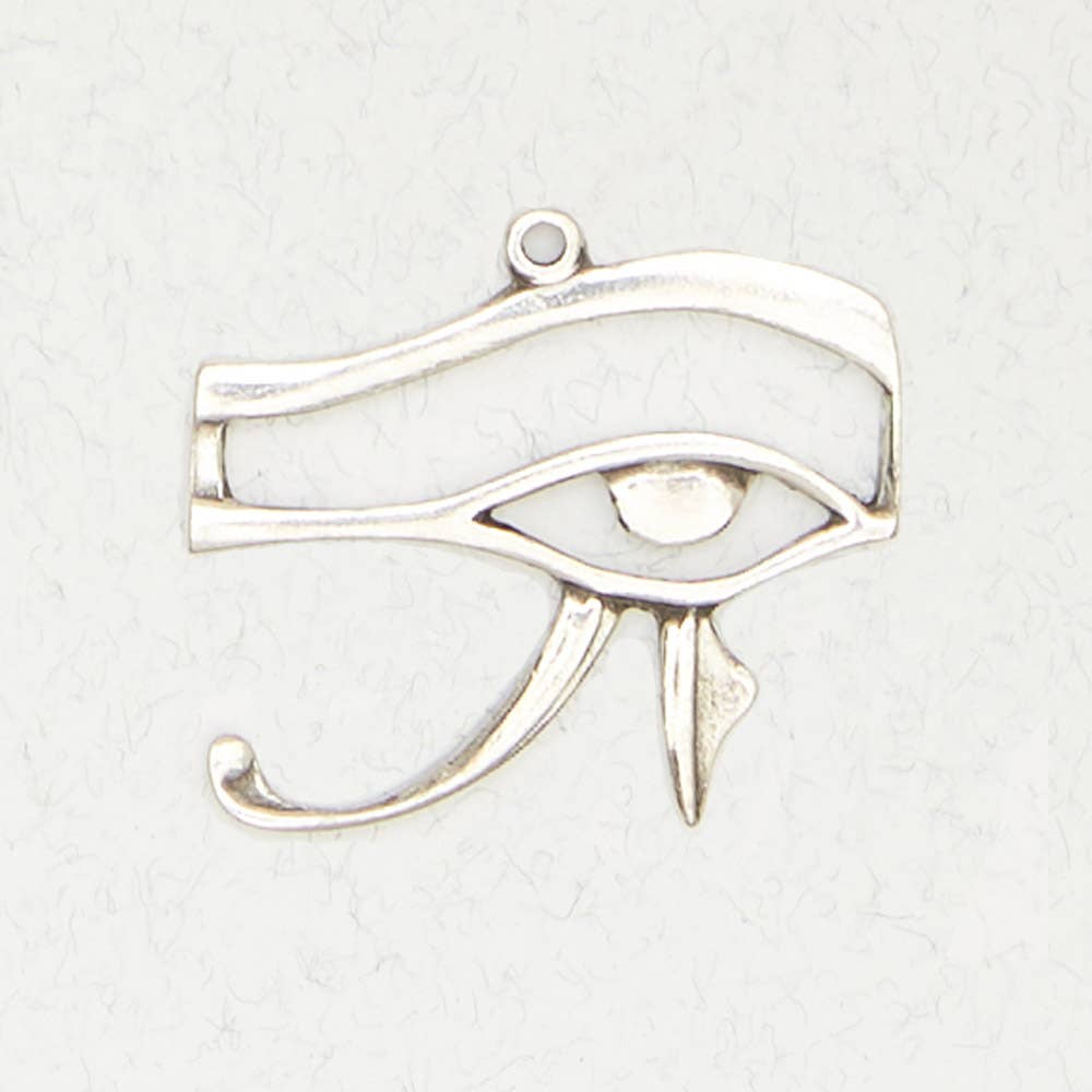 MYSTIC NILE- Egyptian Pewter Pendant Necklace – Eye of Horus