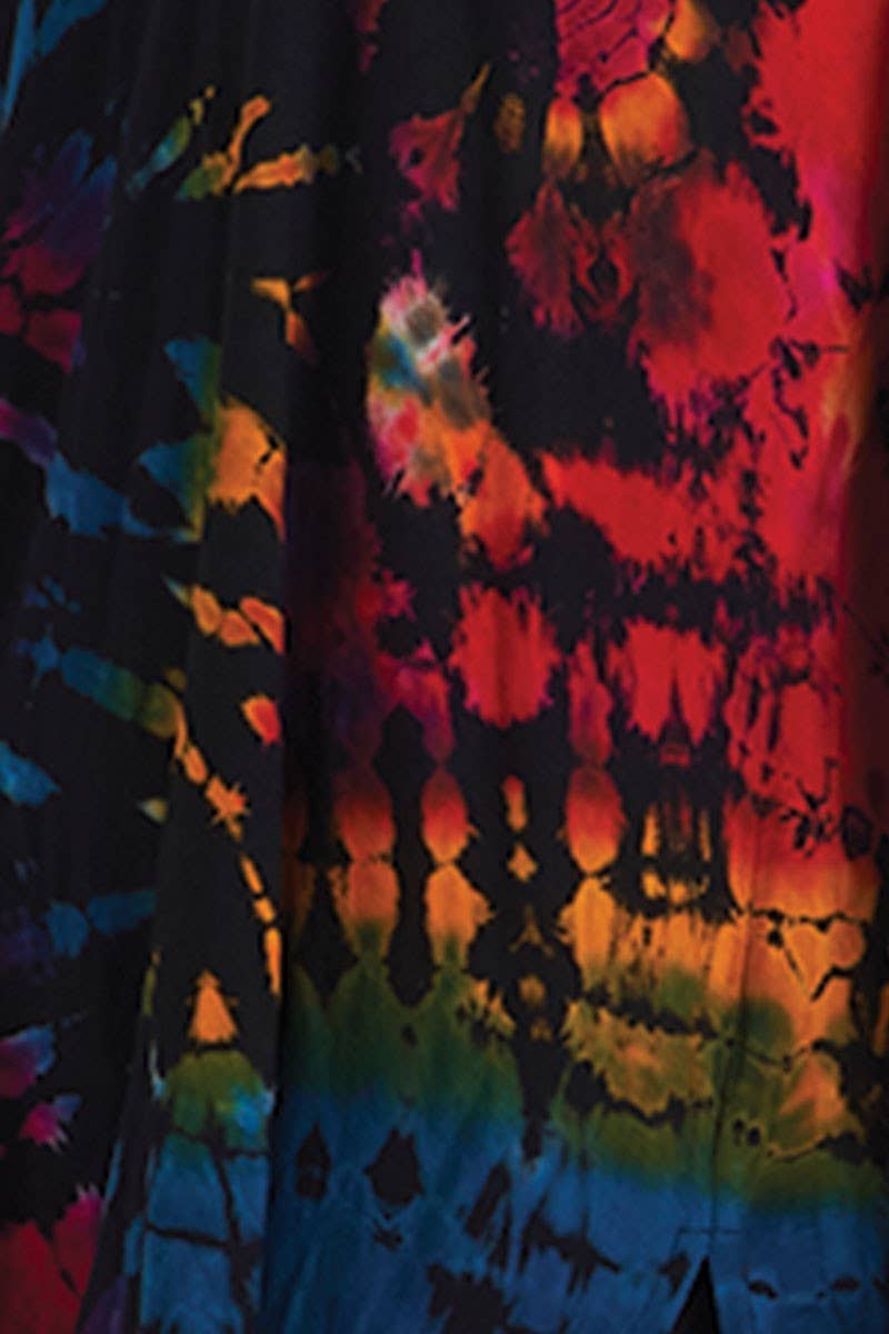 Tie-Dye Midi Skirt (TH-484)