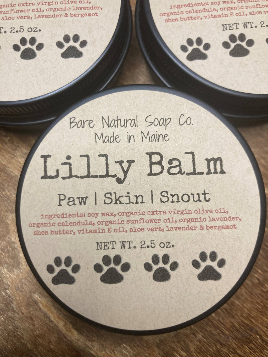 Lilly Balm | Dog Salve | Paw | Skin | Snout | Made in Maine