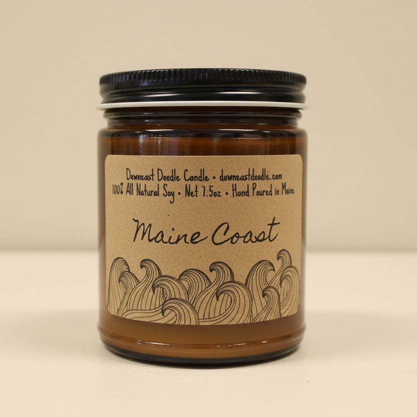 Maine Coast-Downeast Soy Candle