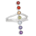 Divine Alignment Ring Sterling Silver Chakra