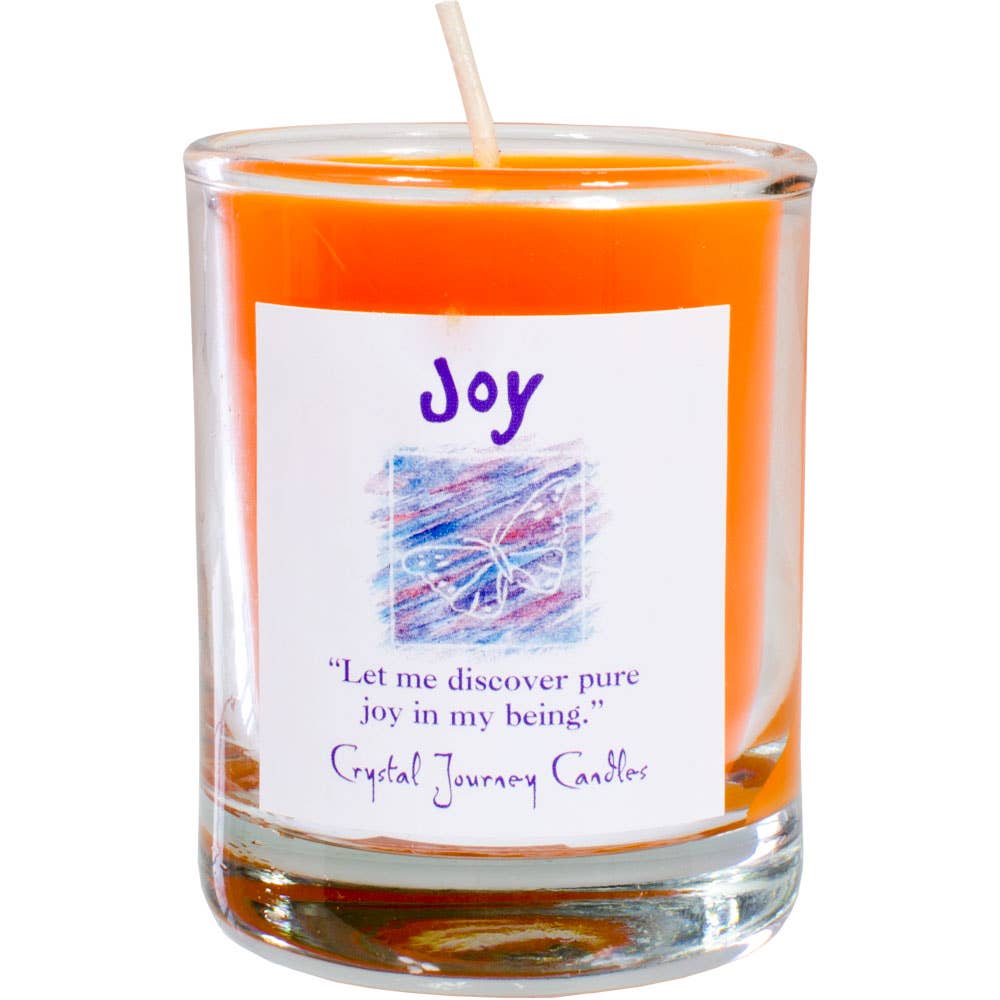 Soy Herbal Filled Votive: Joy
