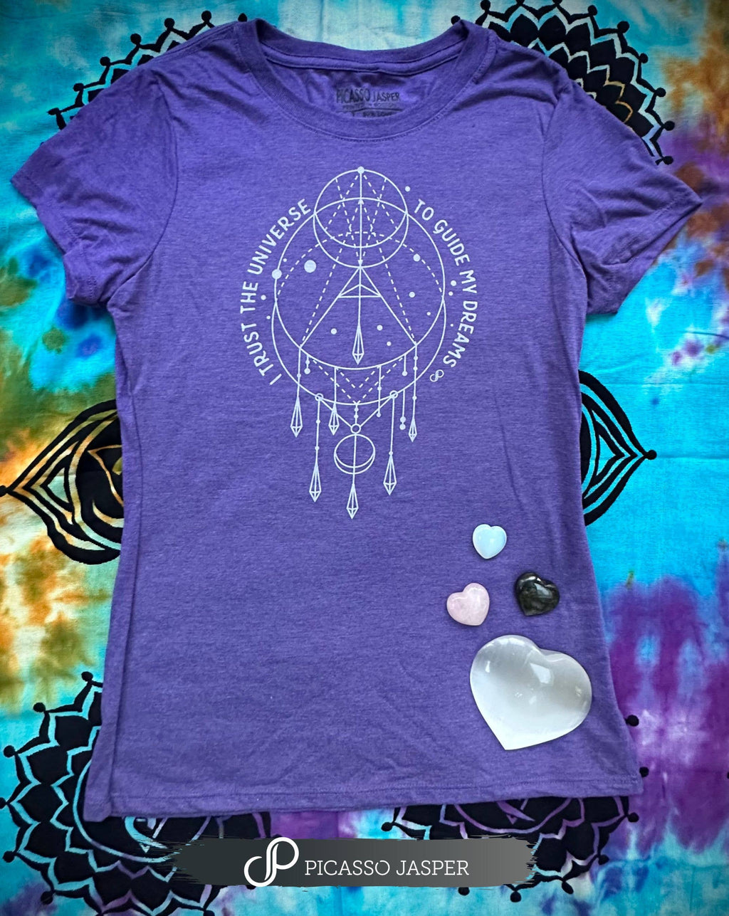 Purple Tee: I Trust the Universe to Guide My Dream Shirt