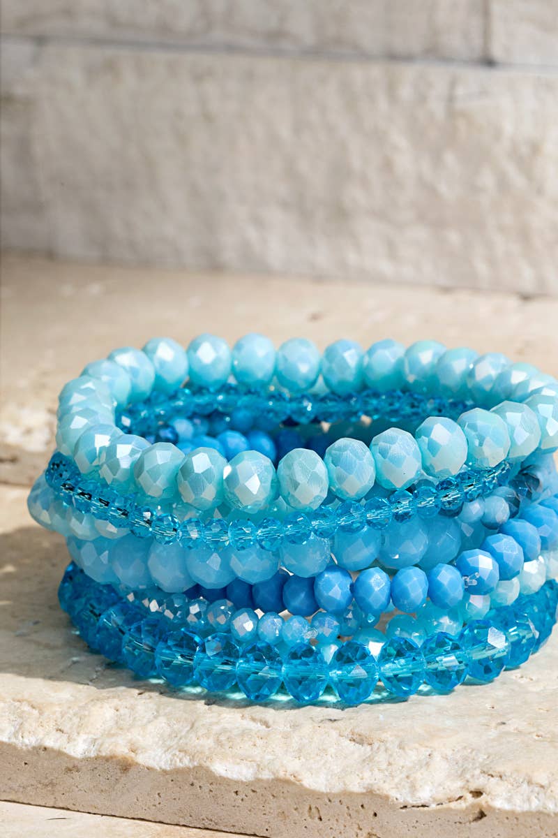 Mix N Match: Single Glass Bead Bracelet