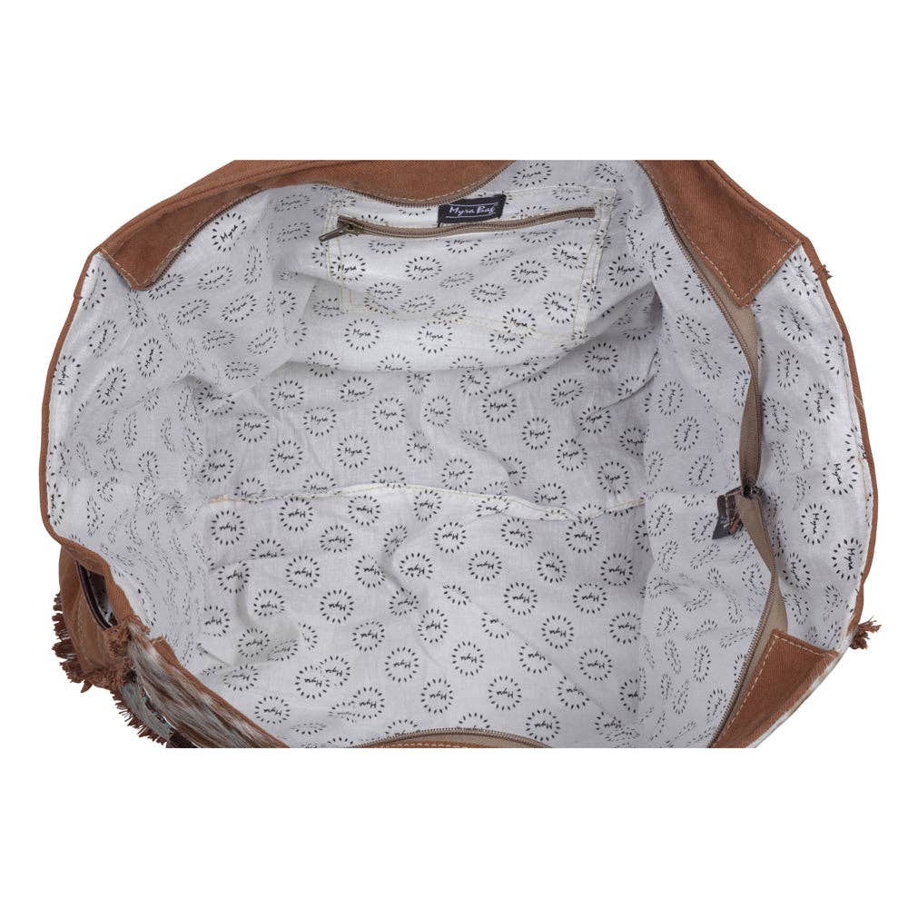 Juniper Canvas & Hairon Weekender Bag