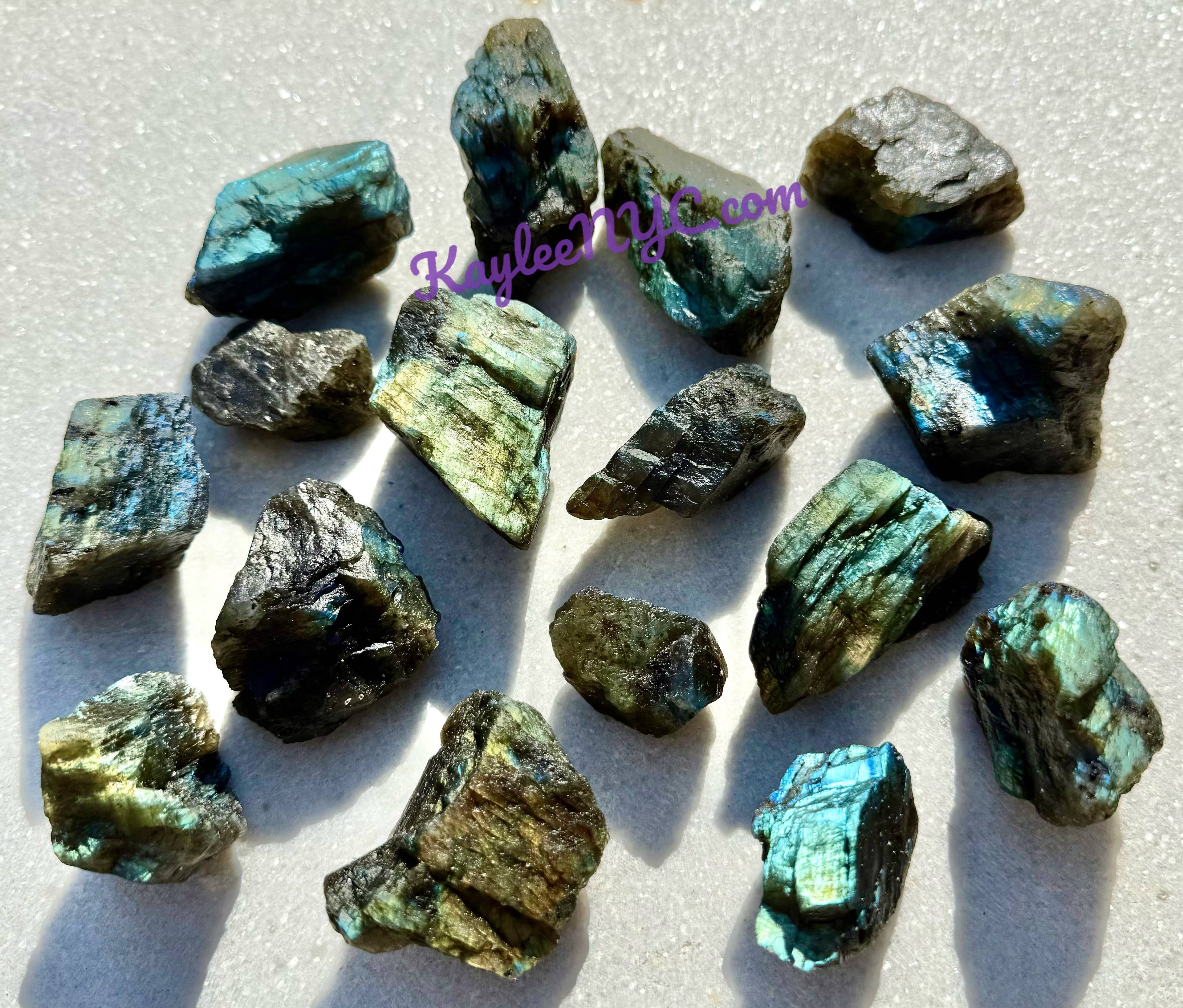 Raw Labradorite Natural Crystal