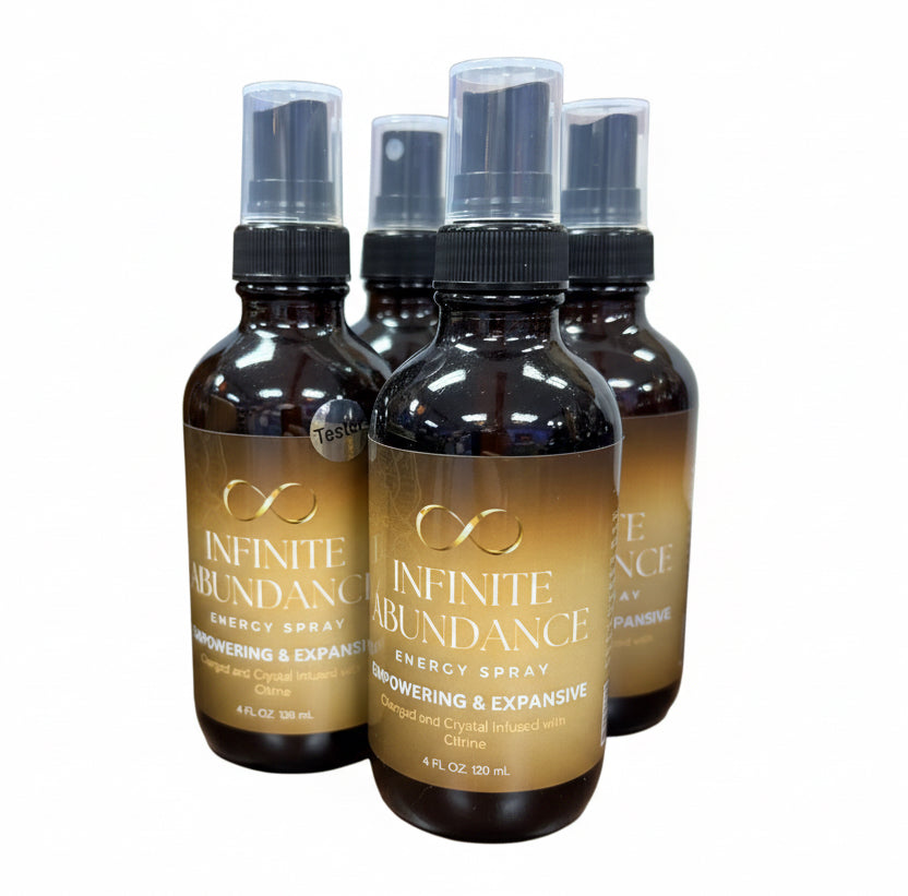 Energy Cleansing Spray- Infinite Abundance with Citrine