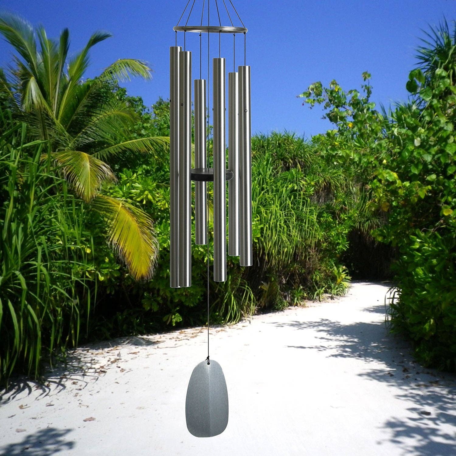 Windchimes: Bells of Paradise™ - Silver 54"