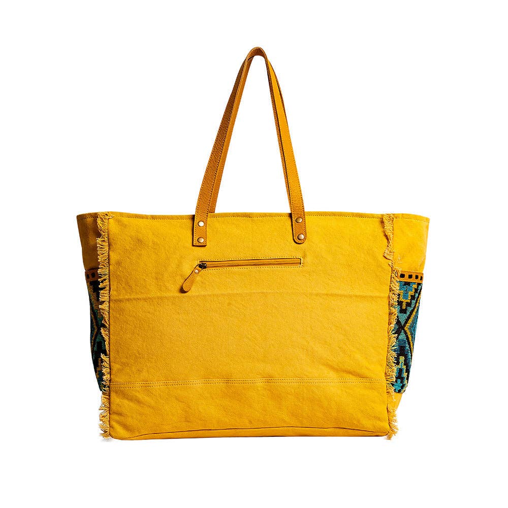 Sunridge Basin Canvas Weekender Bag