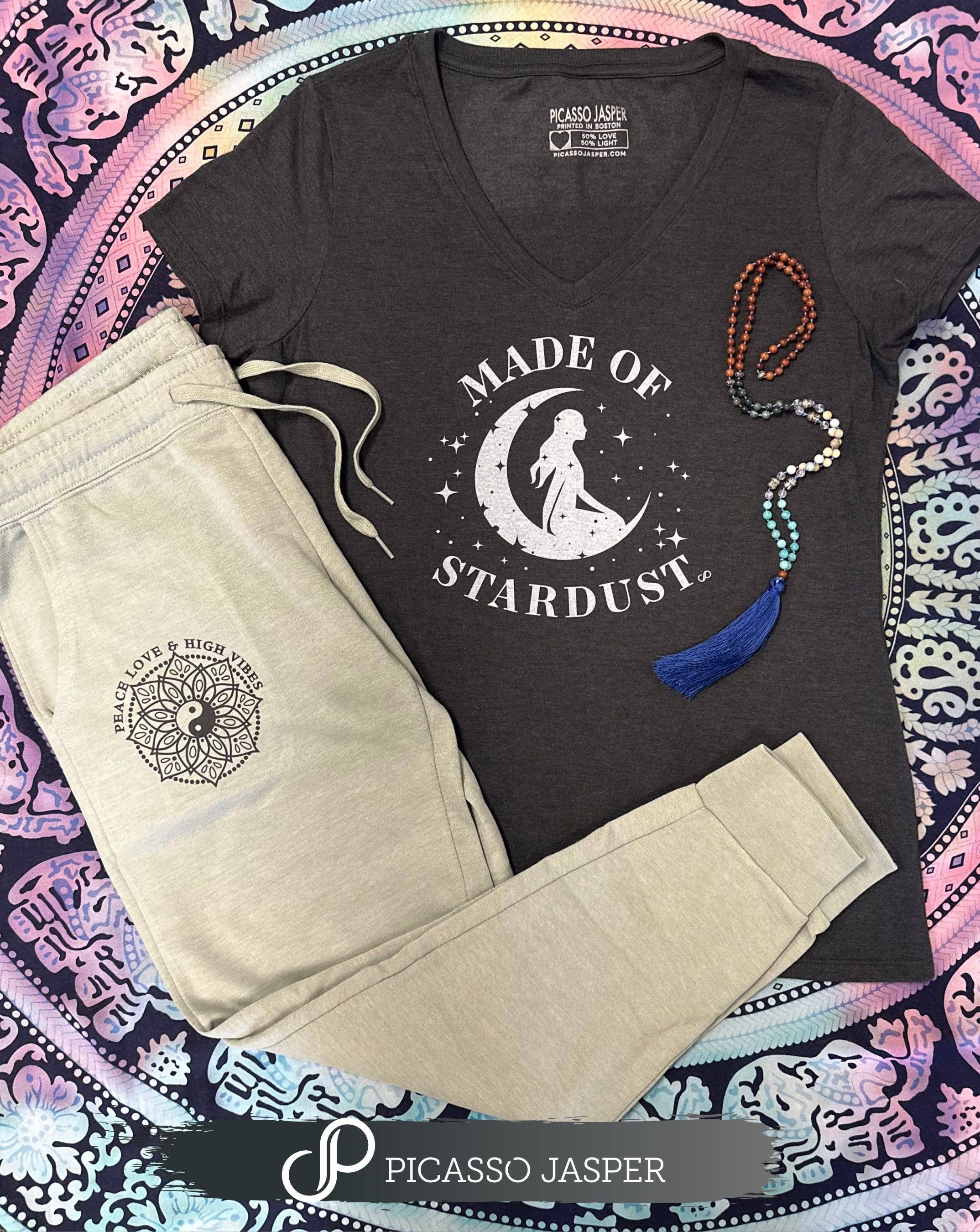 Made of Stardust, V-Neck Tee