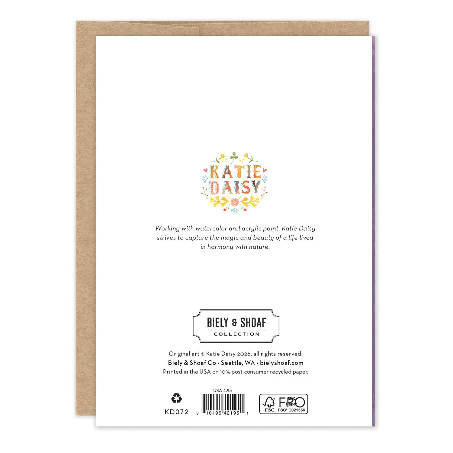 Prairie Flowers Birthday Card