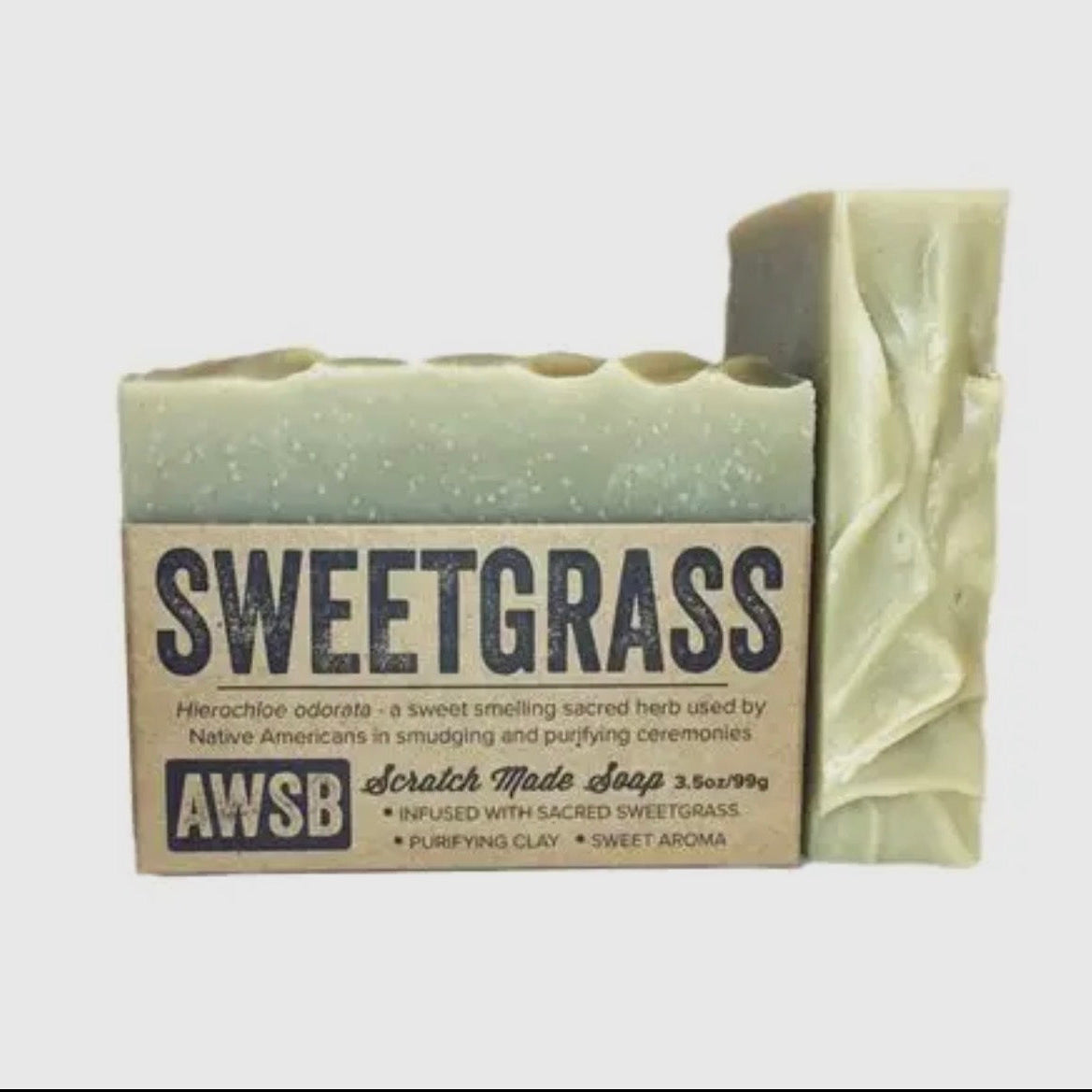 Wild Soap Bar- Sweetgrass
