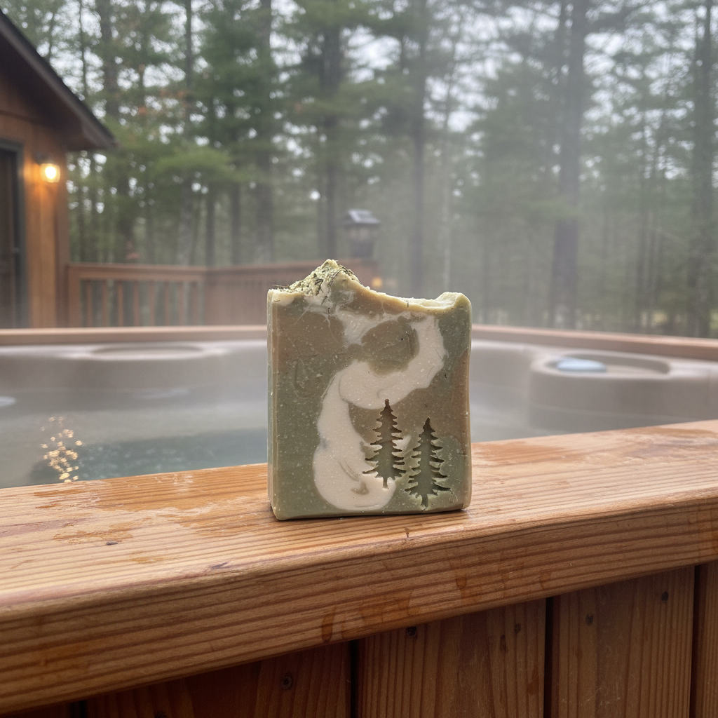 BN SOAP: Maine White Pine Bar | Maine Made