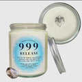 999 Release Angel Number Candle