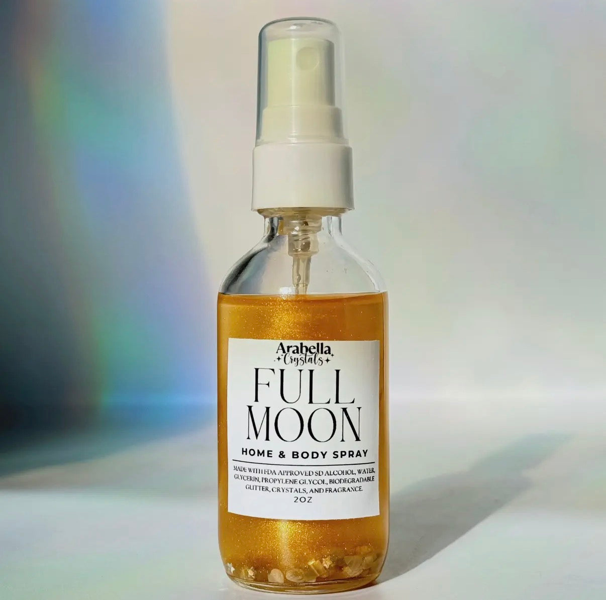 Full Moon: Golden Scented Shimmer Body Oil