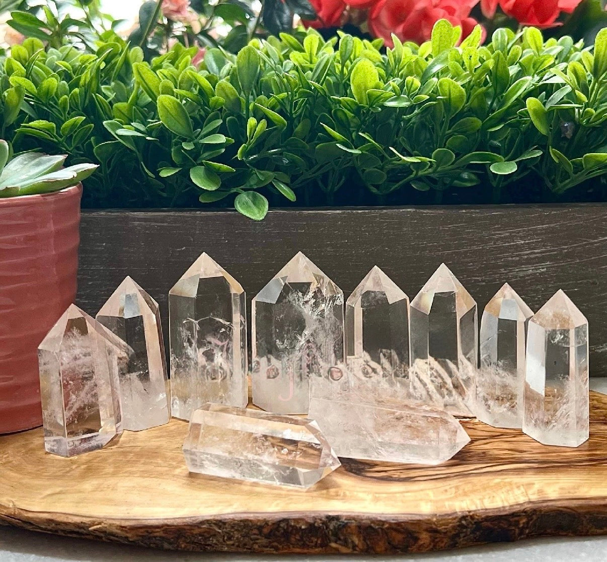 Clear Quartz Obelisk Tower Point