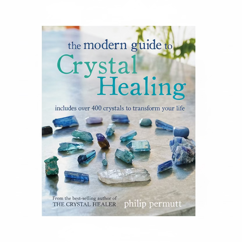 Modern Guide to Crystal Healing Book by Phillip Permutt
