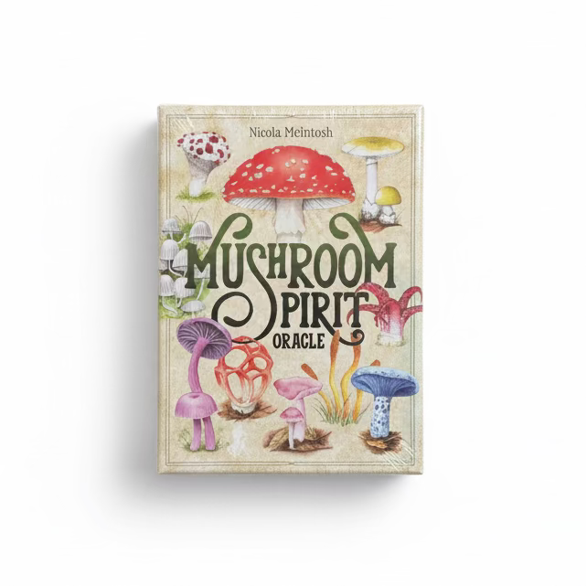 Mushroom Spirit Oracle Cards Deck by Nicola McIntosh