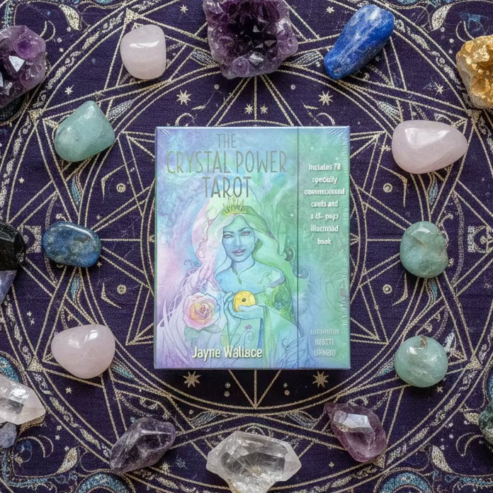 Crystal Power Tarot Cards by Jayne Wallace Deck