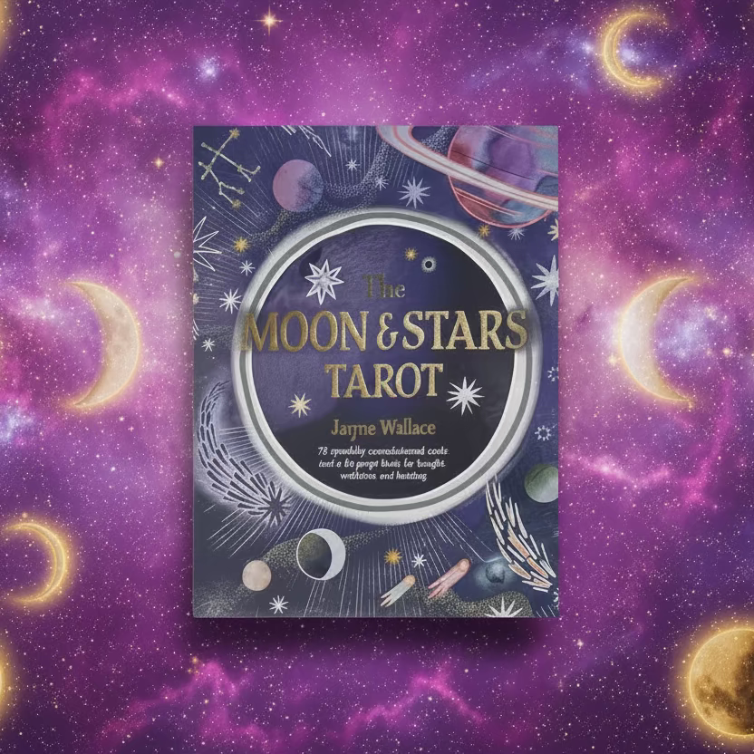Moon & Stars Tarot Cards Deck by Jayne Wallace