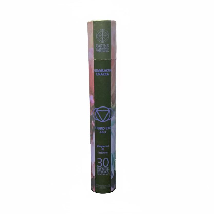 Set of 28 EE Himalayan Chakra Incense Sticks with Wooden Display