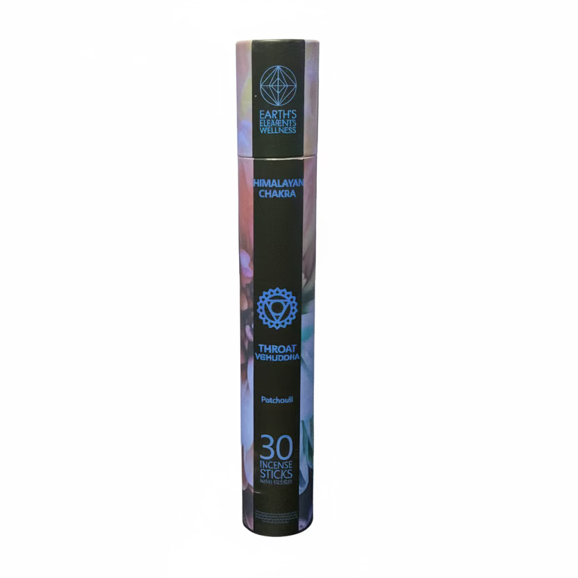 Set of 28 EE Himalayan Chakra Incense Sticks with Wooden Display