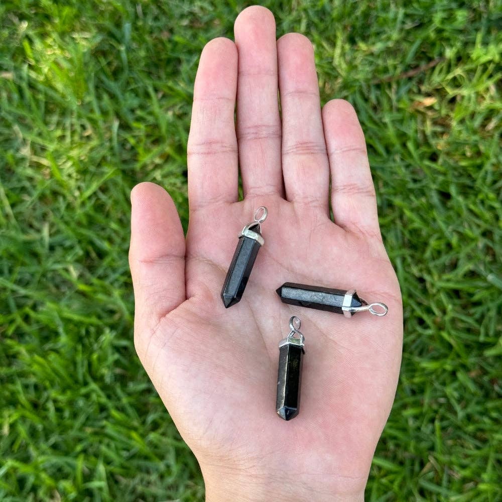 Point Pendant - Shungite