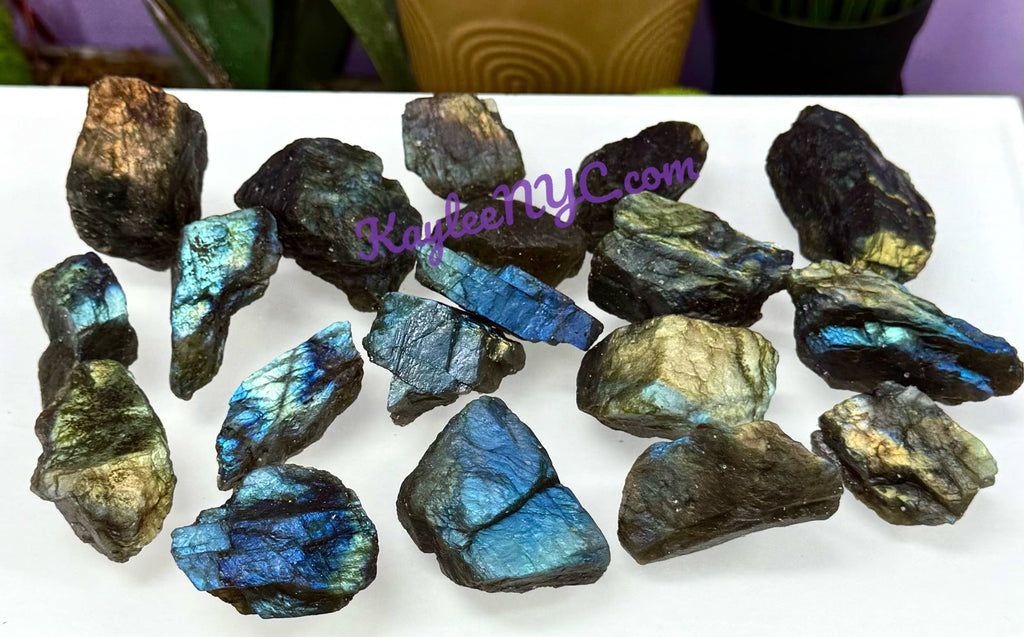 Raw Labradorite Natural Crystal
