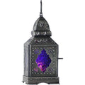 Purple Metallic Temple Lantern