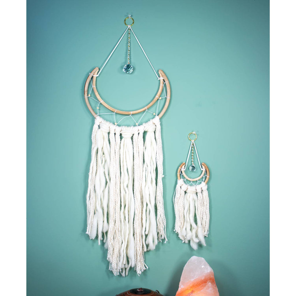 Large Crescent Moon Wall Hanging Decor