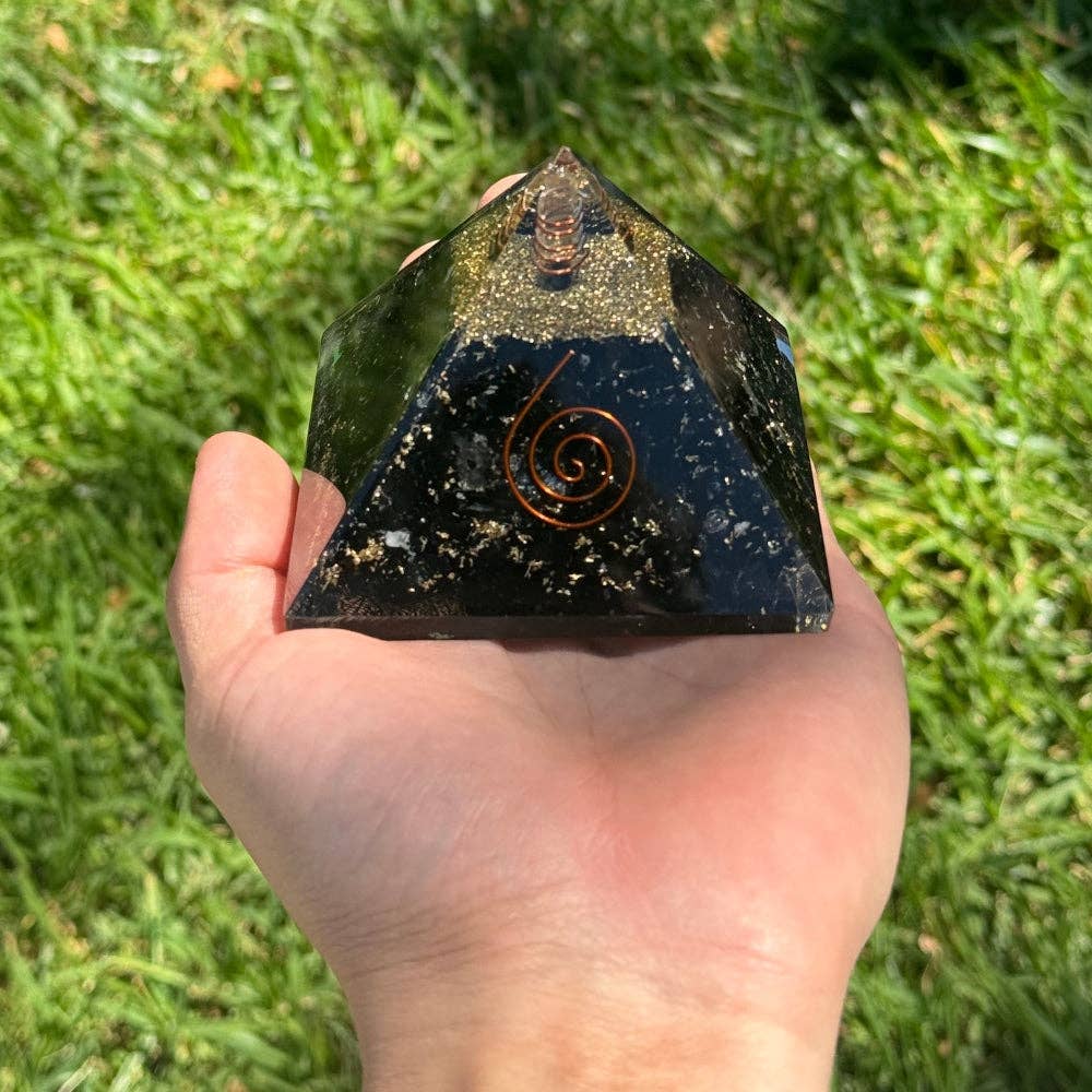 Shungite Orgonite Pyramid