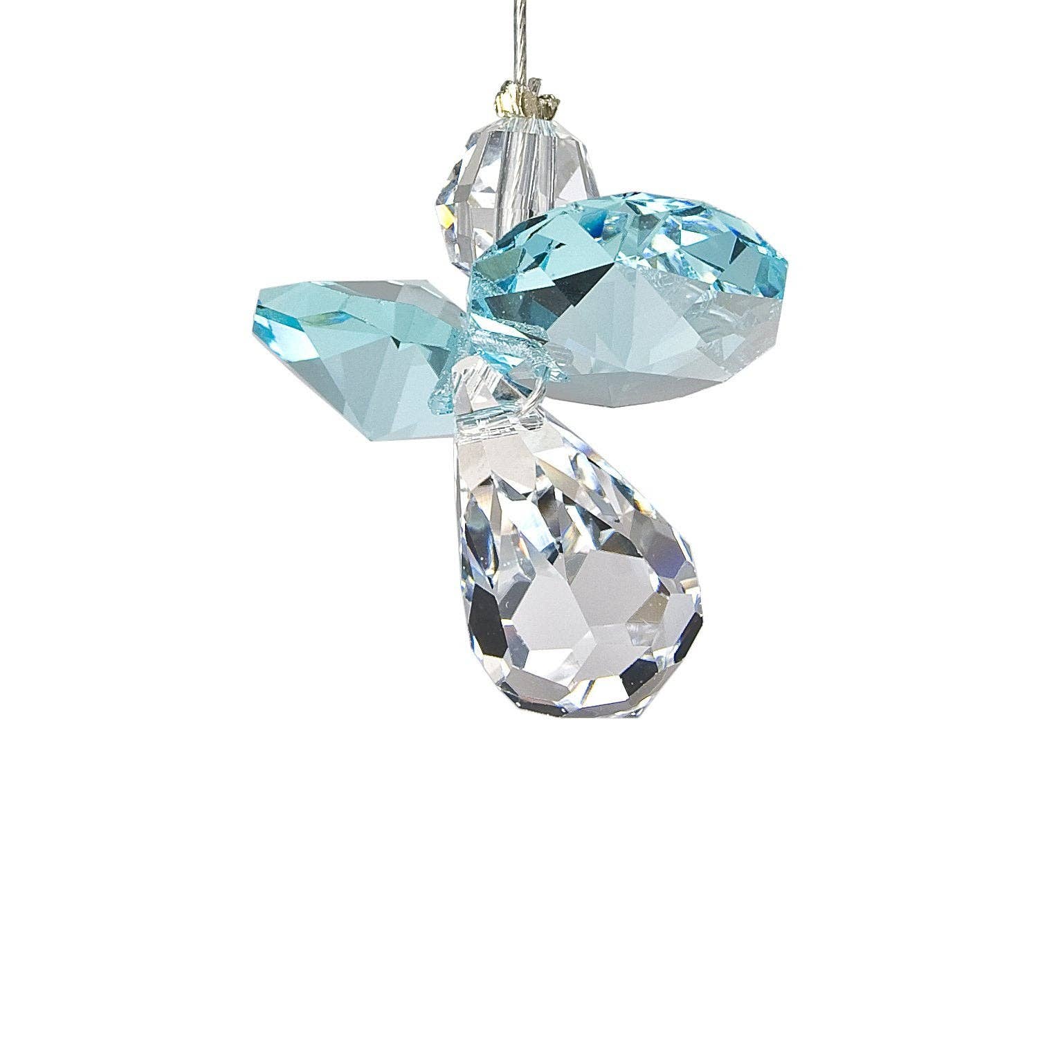 Crystal Guardian Angel™ - Aquamarine Prism