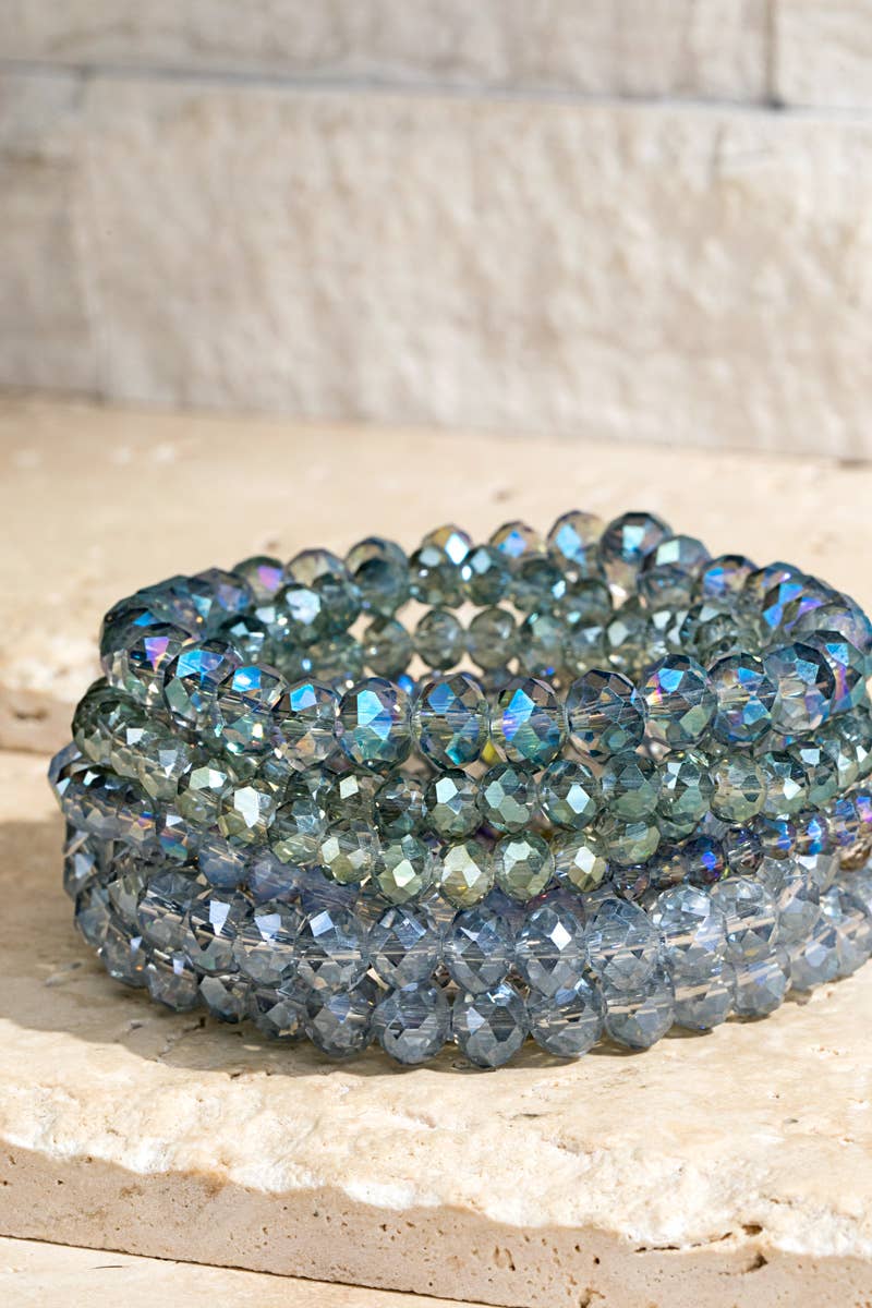Mix N Match: Single Glass Bead Bracelet