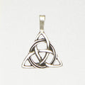 EIRE- Celtic Pewter Pendant Necklace - Celtic Weave