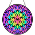 6” Glass Suncatcher- Flower of Life