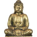 Golden Meditating Buddha Statue