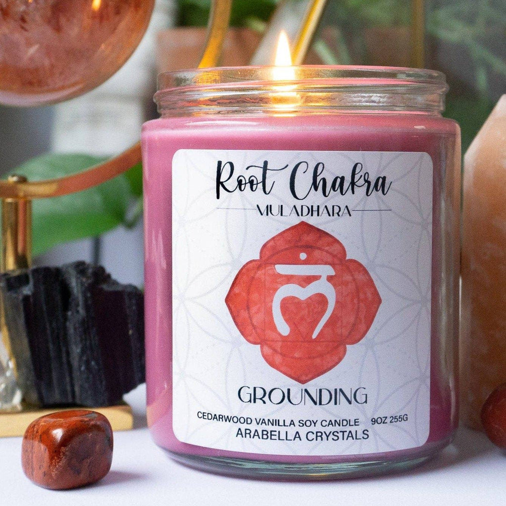 Root Chakra Candle Red Grounding