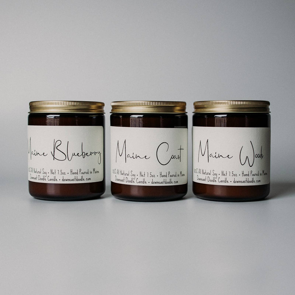 Maine Blueberry Natural Soy Candle